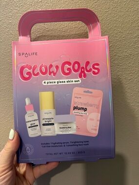 Spa Life Glow Goals 4 Piece Glass Skin Set